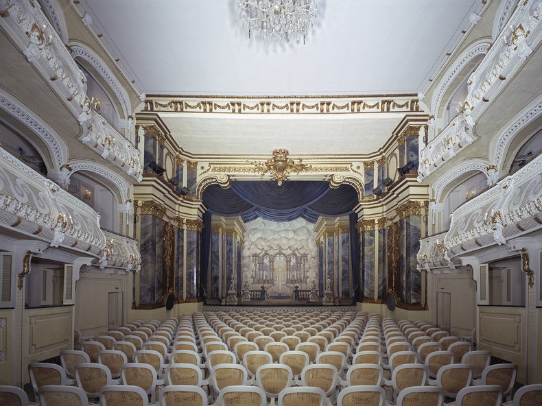 © Schloss Schwetzingen, Ansicht Schlosstheater Schwetzingen