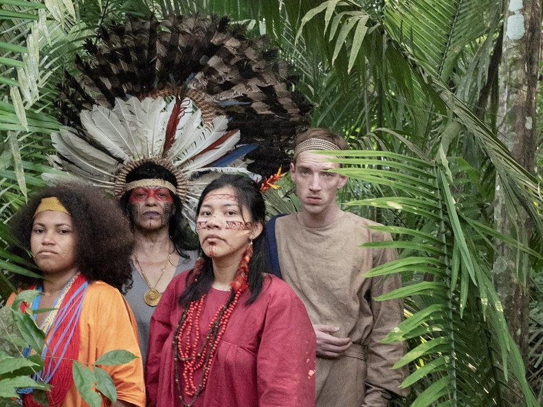 © Armin Smajlovic: Probenfoto "Antigone im Amazonas"