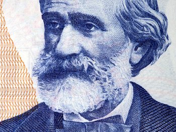 © Portrait Giuseppe Verdi